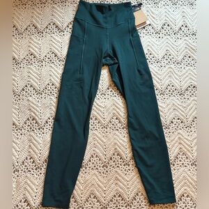 The North Face Dark Green Women's Leggings XS